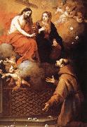 Bartolome Esteban Murillo Jesus and Our Lady of St. Francis Koch painting